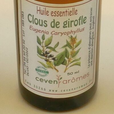 Clove Clous 50ml Essential Oil