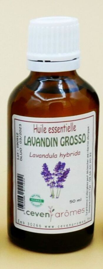 Lavandin Grosso 50ml Huile essentielle