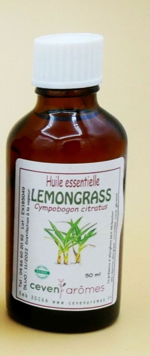 Lemongrass 50ml Huile essentielle