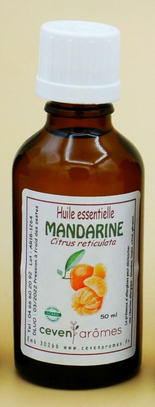 Mandarine 50ml Huile essentielle