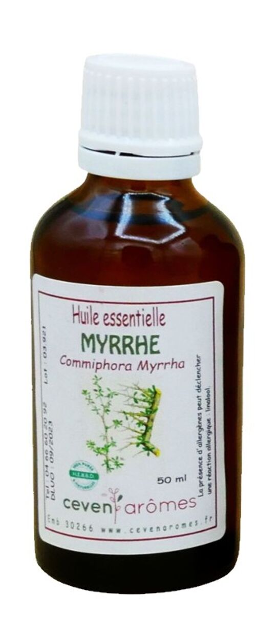 Myrrhe 50ml Huile essentielle