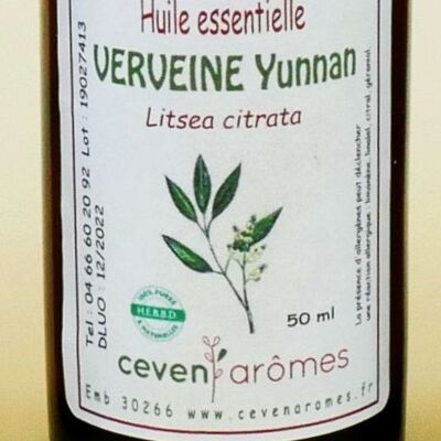 Aceite esencial de verbena de Yunnan 50ml