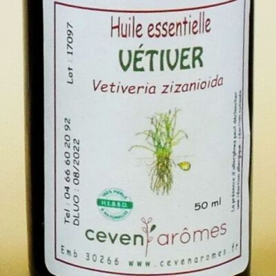 Aceite Esencial Vetiver 50ml