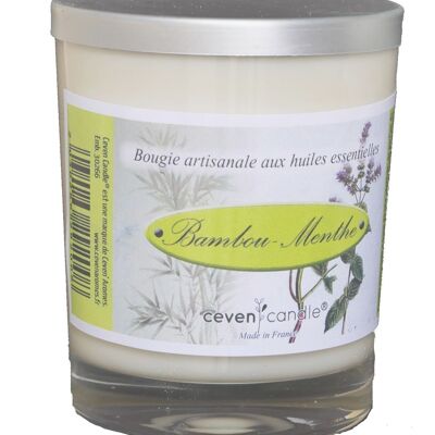 Bamboo & Mint Craft Candle