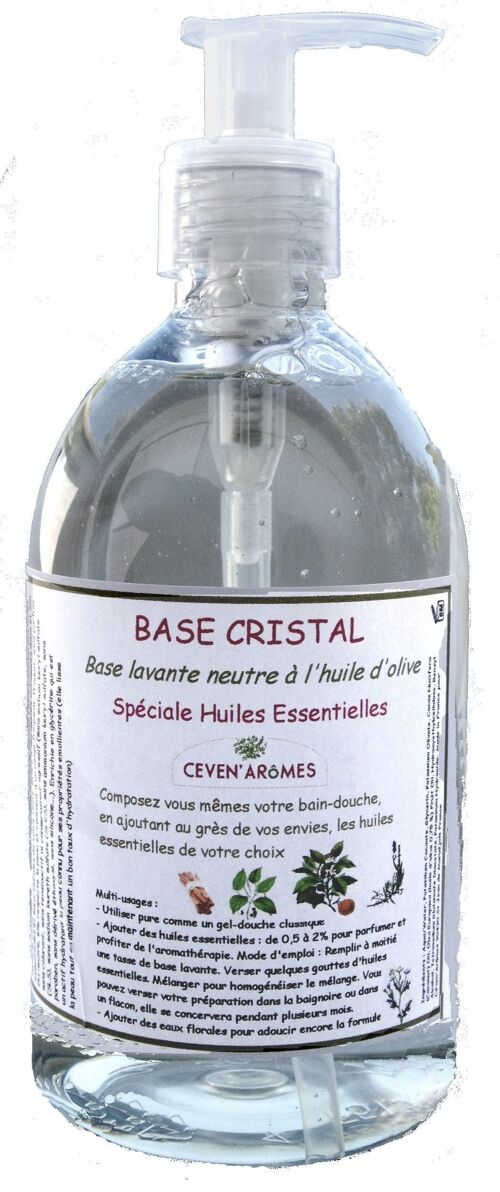 Base Cristal pour fabriquer son savon liquide