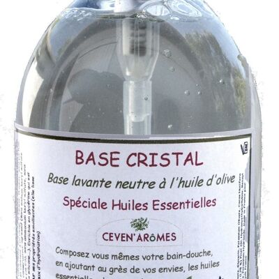 Crystal base to make your liquid soap