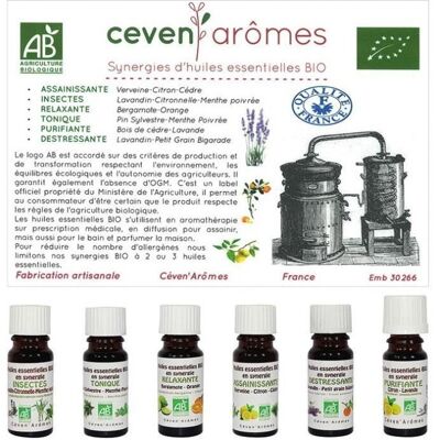 Pack of 56 organic synergies