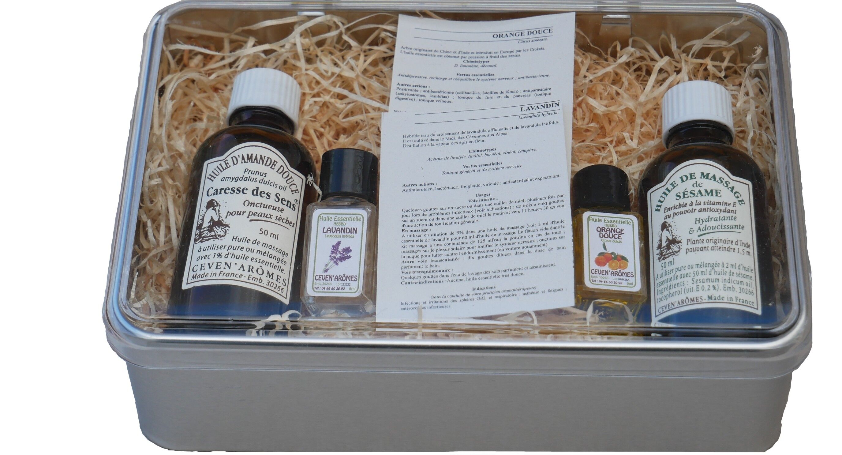 Scatola per l'inizio del massaggio