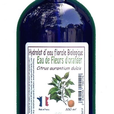 Hidrosol orgánico de flor de naranja 100 ml