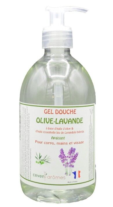 Olive - Lavande - Gel-douche BIO 500ml