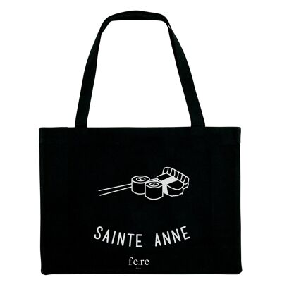 Shopping Bag XL Paris - noir - Sainte Anne
