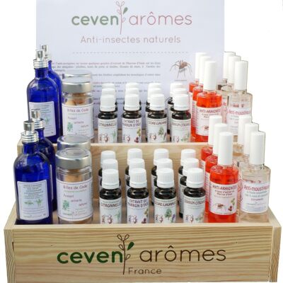 Pack repelente de mosquitos de aceites esenciales