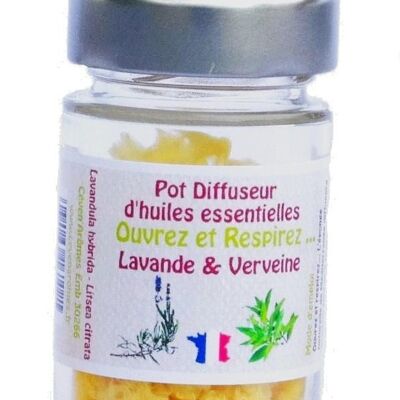 Lavender-Verbena Essential Oil Diffuser Sponge Pot