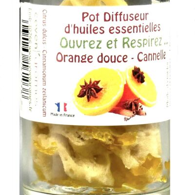 Orange-Cinnamon Pot Sponge Diffusor für ätherische Öle