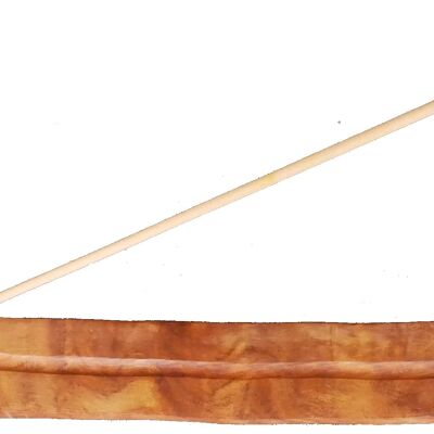 Wooden incense holder