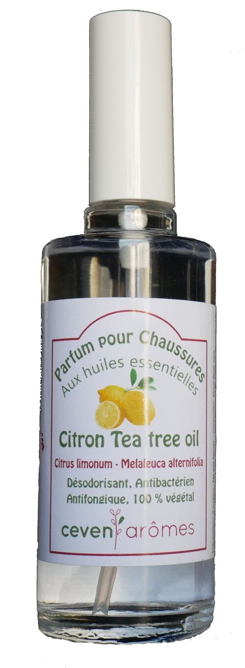 Parfum pour chaussures Citron-Tea Tree Oil 50ml