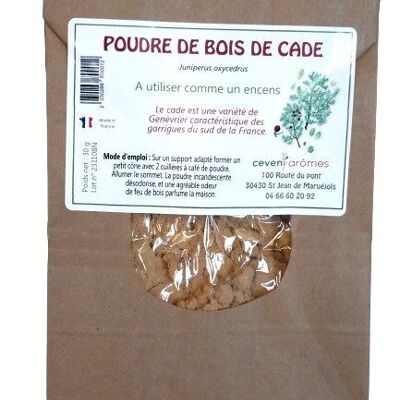 Poudre de Cade-Thym - Sachet de 30g