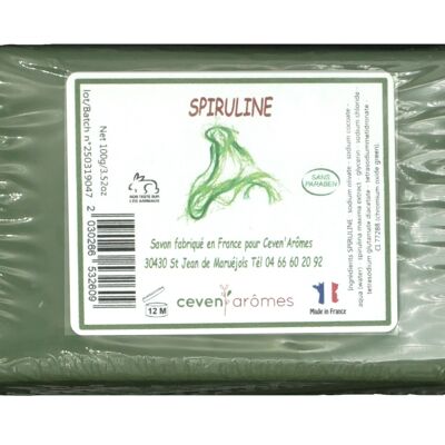 Jabón de espirulina