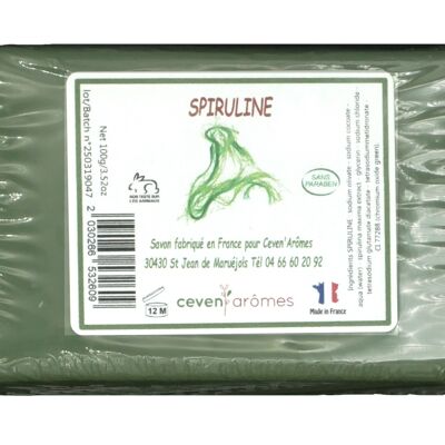 Spirulina soap