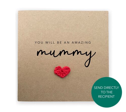 New Baby Card, New Mum Card, Going To Make Such A Lovely Mummy, New Parent Card, Mummy To Be Card, Pregnancy Card, Baby Shower Card (SKU: NB044B)