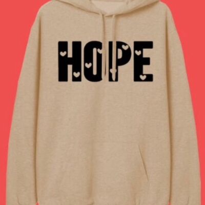 HEARTS OF HOPE HOODIE – NACKT – FEED THE HUNGRY
