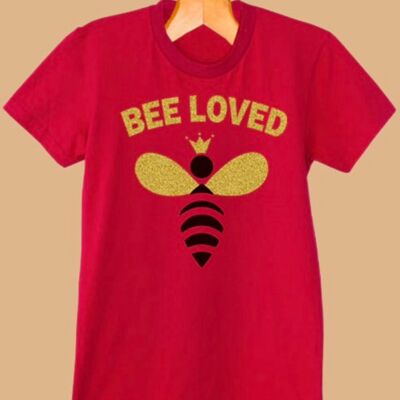 BEE LOVED TEE - ROUGE - FEED THE HUNGRY