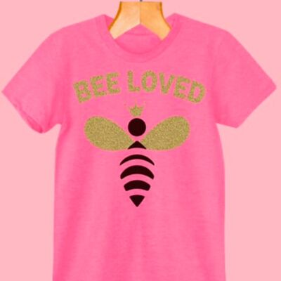 CAMISETA BEE LOVED - GRIS - A21