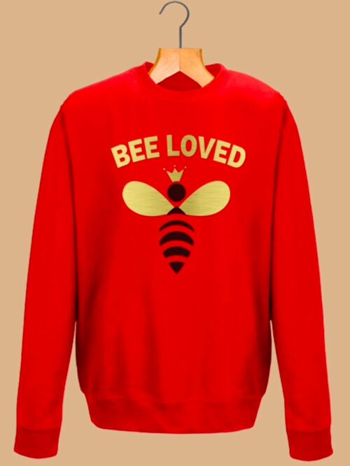 BEE LOVED SWEATSHIRT - GOLD- A21