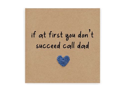 Call Dad Father's Day Card, Card for Dad, Dad Card, Call Dad Funny Father's Day Joke Card, Fathers Day Card for Dad, Humour Card (SKU: FD0353)