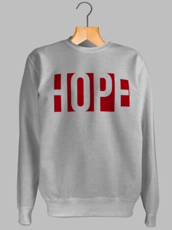 Sweat HOPE - ROUGE - FEED THE HUNGRY