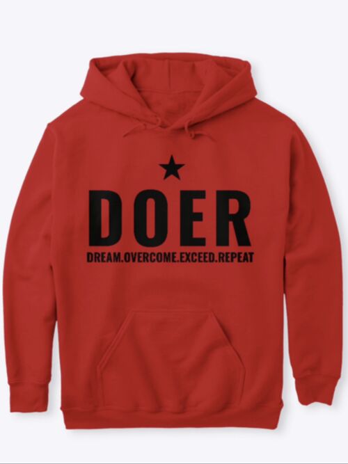 DOER STAR HOODIE - FRENCH NAVY - A21