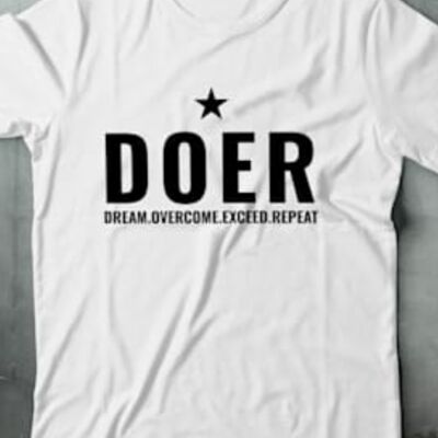 CAMISETA DOER STAR - NEGRO - A21