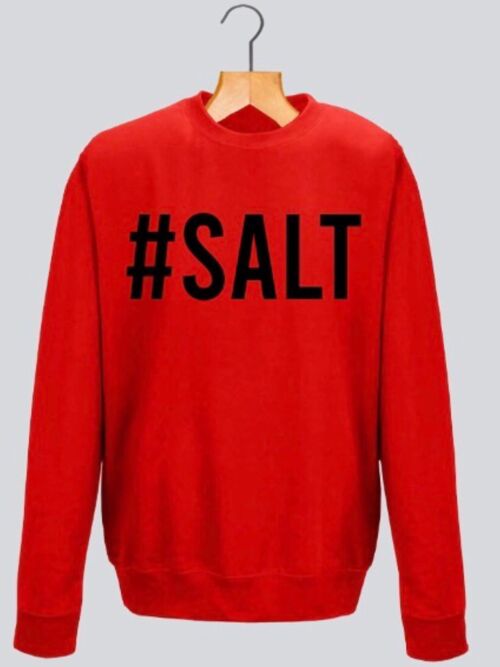 #SALT Sweatshirt- RED - FEED THE HUNGRY