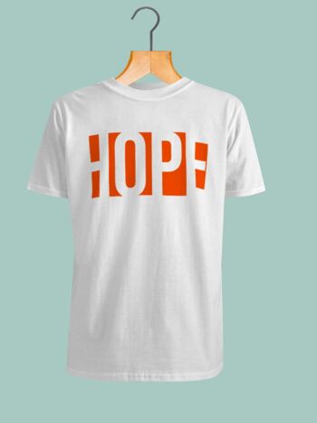 KIDS HOPE TEE - ORANGE - FEED THE HUNGRY