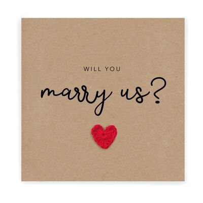 Will You Marry Us Card, Will You Marry Us Officiant Proposition, Will You Marry Us, Wedding Celebrant, Officiant Wedding Card, Marry Us Card (SKU: WC010B)