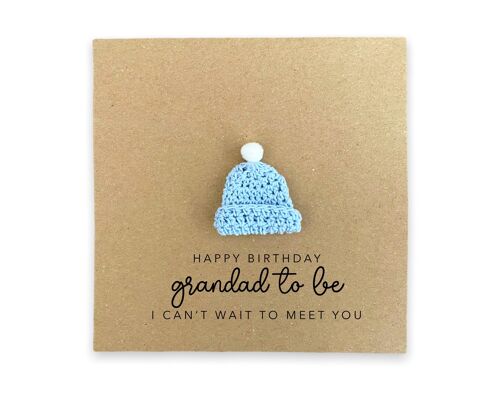 Happy Birthday Grandad to be Card from Bump, Grandad  to be, Happy Birthday Grandad , Grandad  to be Birthday Card Love Bump, Birthday Card (SKU: BD242B)