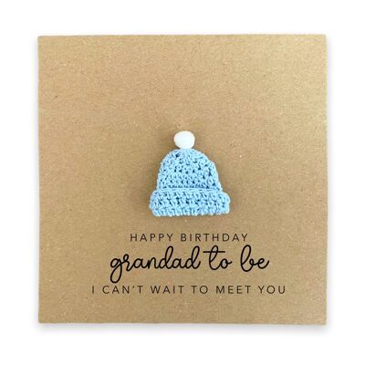 Happy Birthday Grandad to be Card from Bump, Grandad to be, Happy Birthday Grandad, Grandad to be Birthday Card Love Bump, Birthday Card (SKU: BD242B)