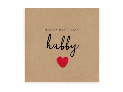 Happy Birthday Husband Card, Husband Birthday Card from wife, Card For Husband, Husband Birthday Card, Happy Birthday, Send to recipient (SKU: BD094B)