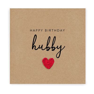 Tarjeta de feliz cumpleaños para esposo, tarjeta de cumpleaños para esposo de esposa, tarjeta para esposo, tarjeta de cumpleaños para esposo, feliz cumpleaños, enviar al destinatario (SKU: BD094B)