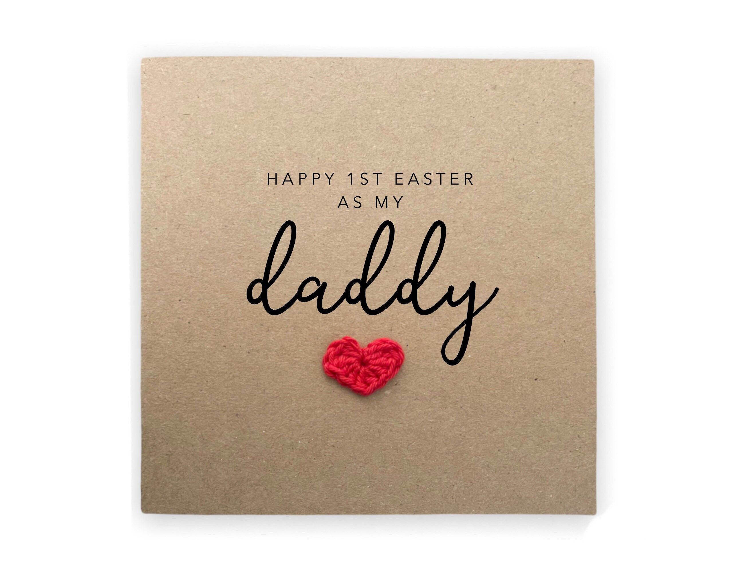 Daddy's first hot sale valentine's day card