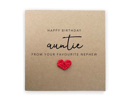 Amazing Auntie On Your Birthday, Auntie Birthday Card, Aunty Birthday Card, Birthday Card For Aunt, Funny Auntie Birthday Card for best aunt (SKU: BD184B)