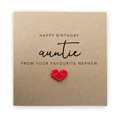 Amazing Auntie On Your Birthday, Auntie Birthday Card, Aunty Birthday Card, Birthday Card For Aunt, Funny Auntie Birthday Card for best aunt (SKU: BD184B)