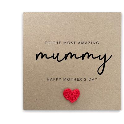 Mummy Mother's Day Card, Mother's Day  Card For Mummy,  Mummy Mother's Day Card, Mother's Day Day Gift For Mum, From Baby, Card from baby (SKU: MD31B)