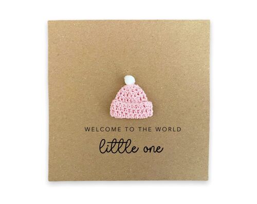 New Baby Card, Keepsake Baby Card, Custom Welcome to the World Card, Baby Congratulations, New Arrival Baby Card, Keepsake, Welcome Baby (SKU: NB065B)