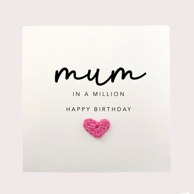 Mum Birthday Card, Happy Birthday Mum Card, Mummy Birthday Card, Birthday Card For Mummy, Special Birthday Card For Mum, Mum Birthday (SKU: BD141W)
