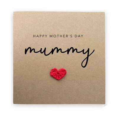 Mothers Day Card, Happy Mothers Day As My Mummy, First Mothers Day Card From Baby, Mummy First Card, Mothers Day Card, Mummy, Mothers Day (SKU: MD34B)