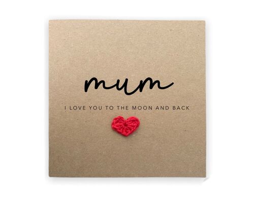 Mothers Day Card, Happy Mothers Day Mum Card, Mothers Day Card For Mummy, Mum Mothers Day Card, Special Mothers Day Card, Love you Mum (SKU: MD32B)