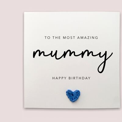 Mummy Happy Birthday Card, Mother's Day  Card For Mummy,  Mummy Happy Birthday Card, Birthday Day Card For Mum, From Baby, Card from baby (SKU: BD006W)