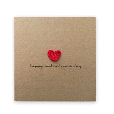 Happy Valentines Day Karte, Valentinstagskarte für Freund, Partner Frau Ehemann, Valentinstagskarte, 1. Valentinstagskarte, Liebeskarte (SKU: VD24B)