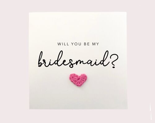 Will You Be My Bridesmaid Card, Best Friend Bridesmaid, Wedding Card, Will You Be My, Bridesmaid Wedding, Gift For Bridesmaid, Proposal (SKU: WC018W)